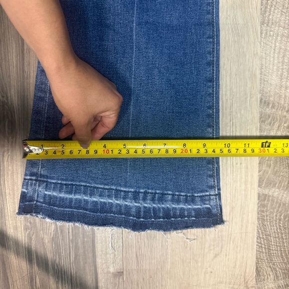 LOFT Denim Flare Wide-Leg Jeans - Picture 8 of 9